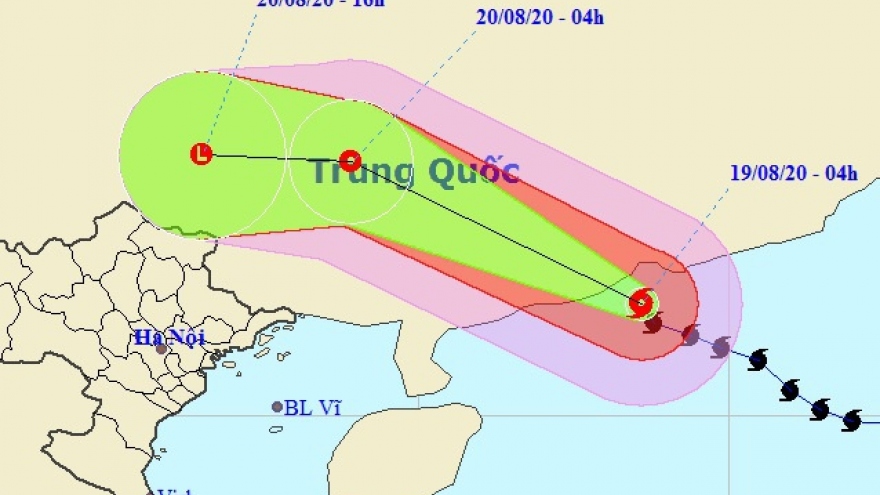 Northern Vietnam is on alert as strong storm Higos closes in